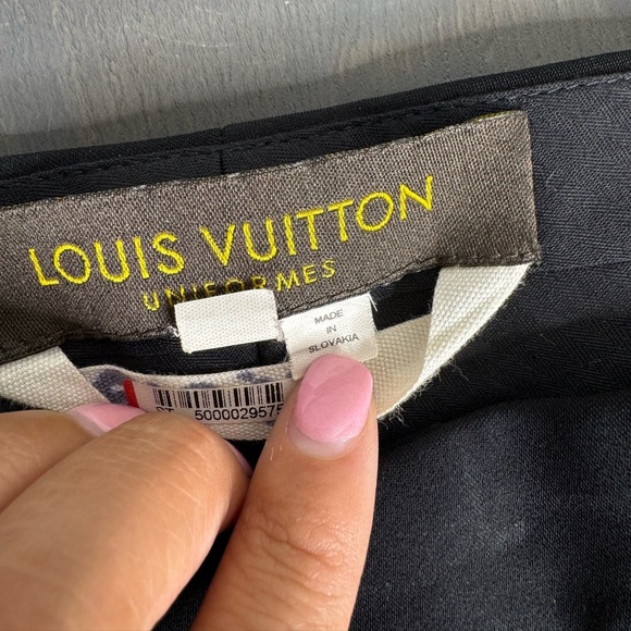 Louis Vuitton Uniformes Black Dress Pants - Picture 5 of 10